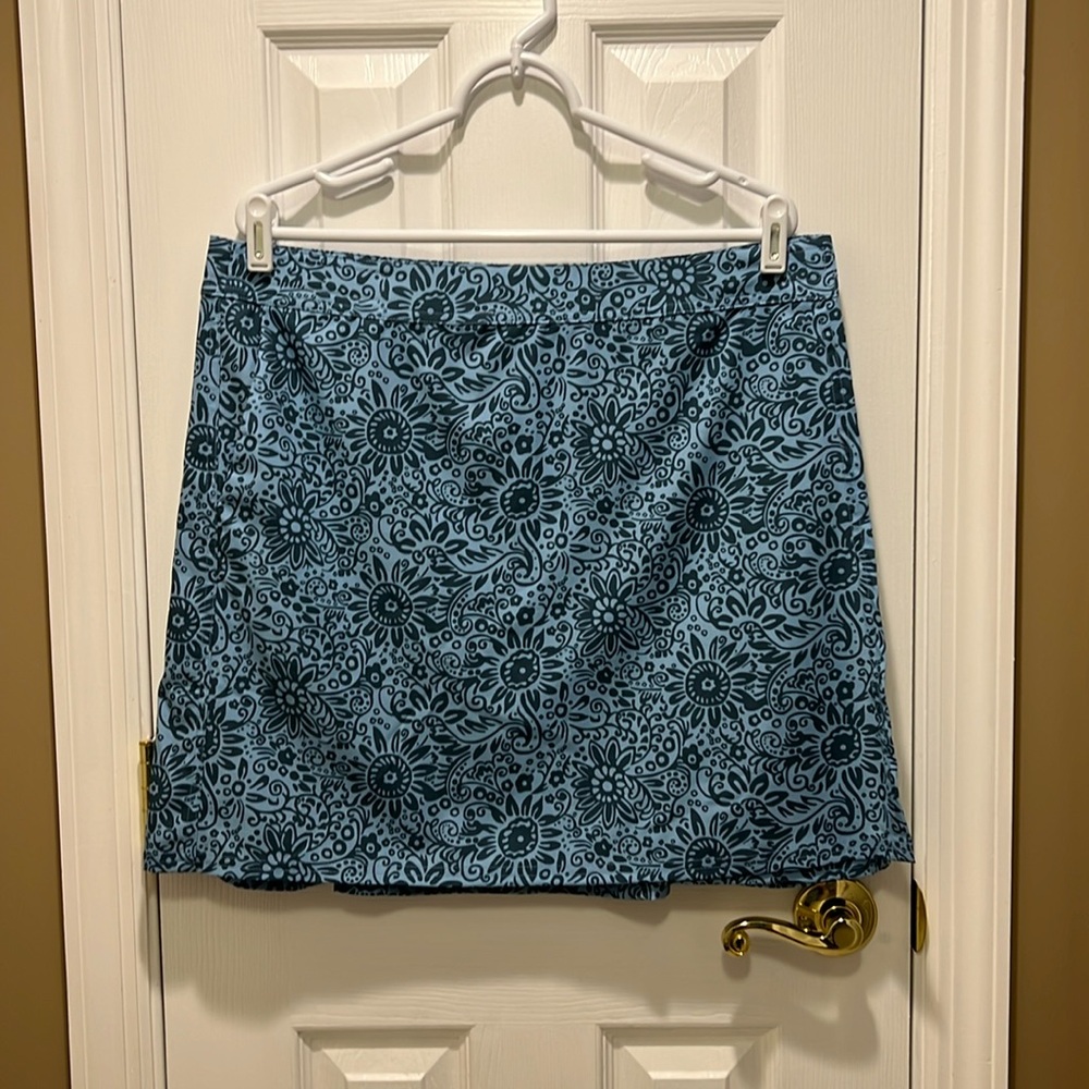 Ripskirt Wrap Skirt Length 2 with pockets, Limited Edition Tuscan Blues, size XL